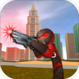 在奔跑火柴蜘蛛侠英雄