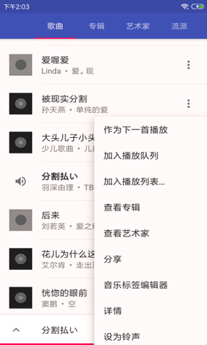 完美音乐播放器HiFi