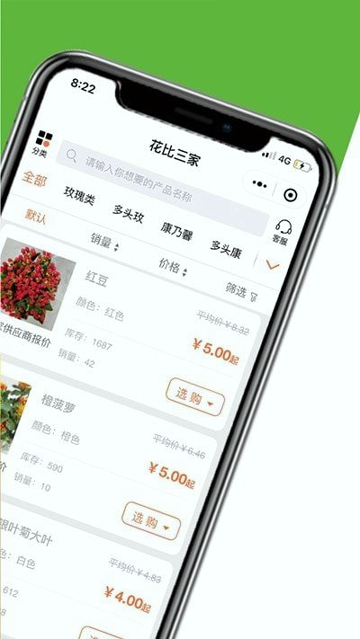 花比三家