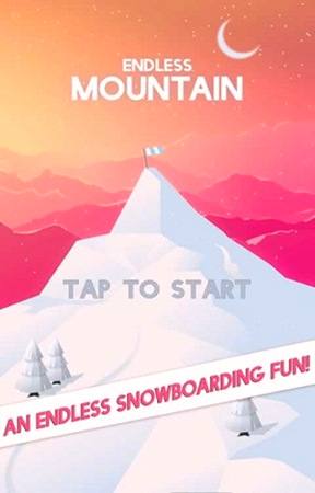雪山急速滑雪
