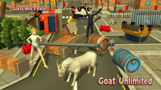 一只普通的山羊