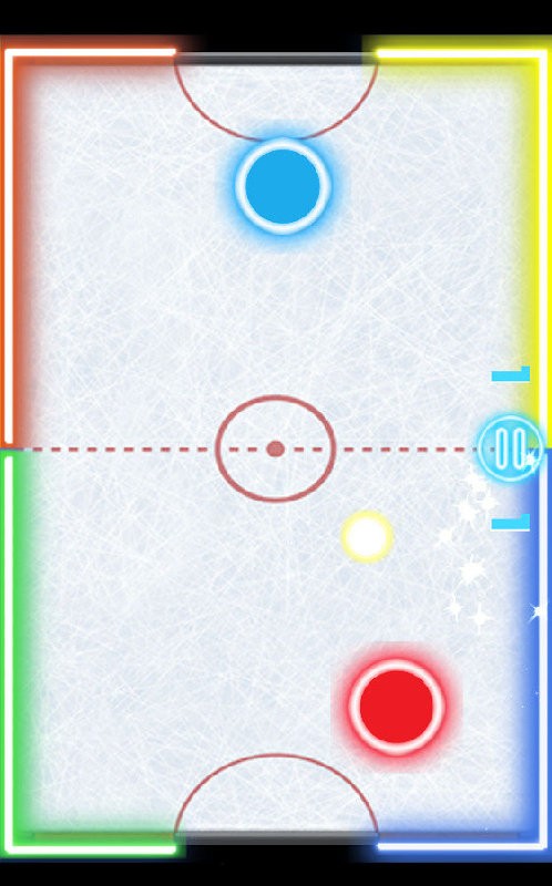 高速空气曲棍球