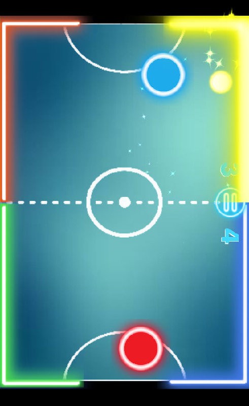 高速空气曲棍球