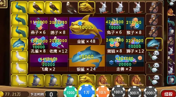 电玩飞禽走兽手机游戏免费版