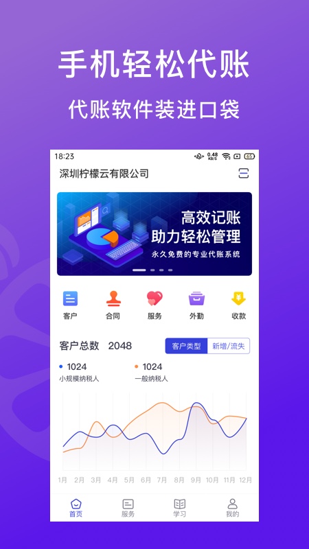 柠檬云代账