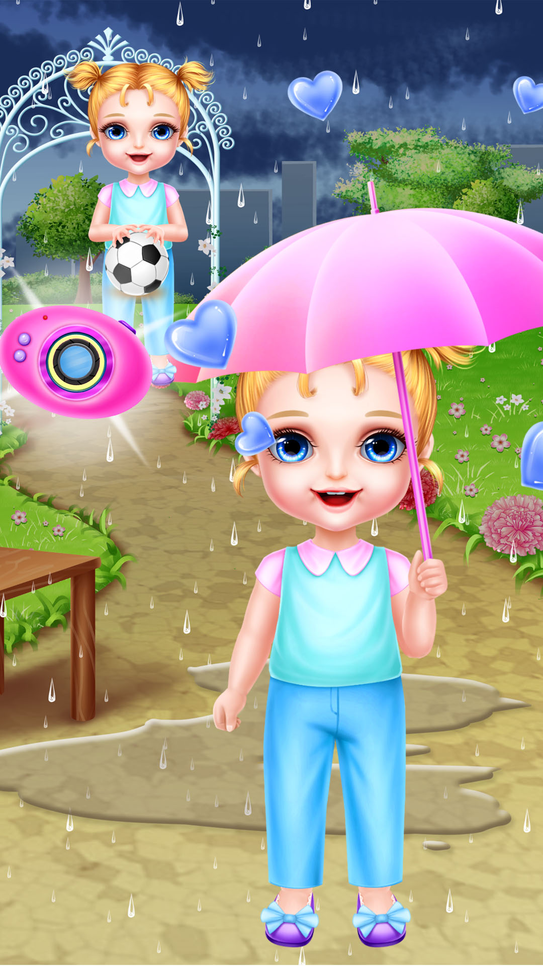 照顾可爱小宝贝