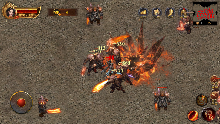 烈焰合击地鼠传奇复刻经典再续传奇情怀