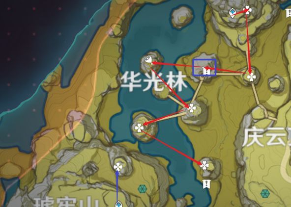 原神清心在什么地方能采到 清心采集路线推荐