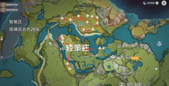 原神琉璃百合在什么地方 凝光突破材料刷新地点介绍 原神琉璃百合在什么地方 凝光突破材料刷新地点介绍