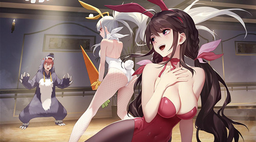 《姬魔恋战纪》两只小白兔的话剧! 《姬魔恋战纪》两只小白兔的话剧!
