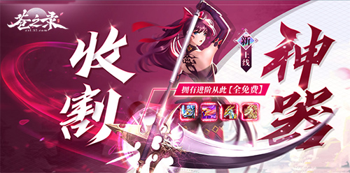 夏日福利派对37《苍之录》公测新服火爆开启