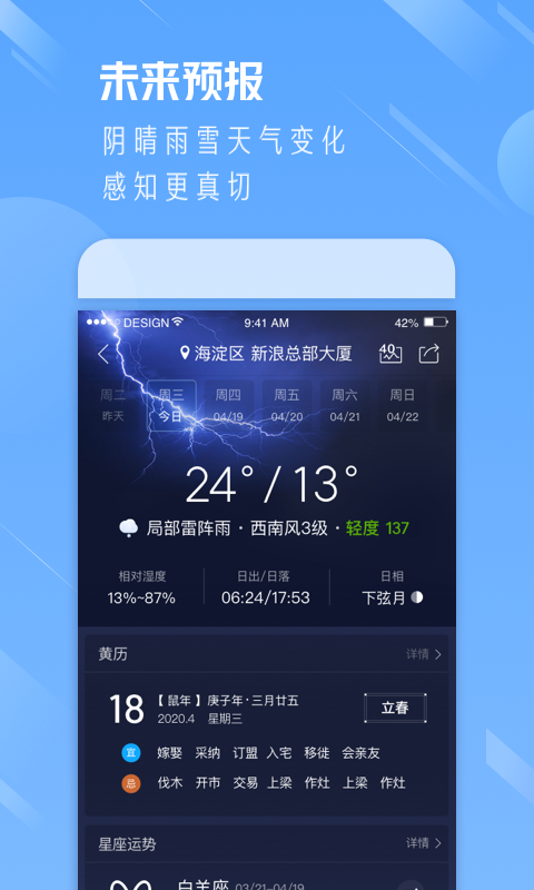 今日天气通