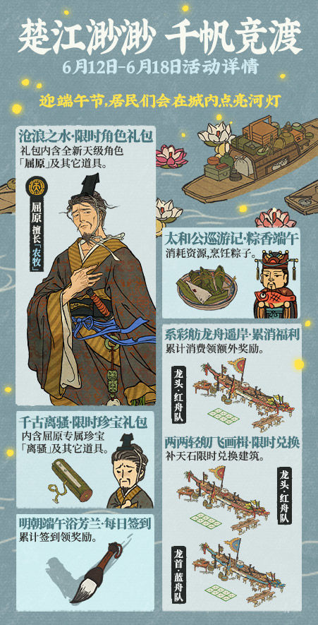 江南百景图如何获得屈原 屈原获得方法及属性介绍 江南百景图如何获得屈原 屈原获得方法及属性介绍