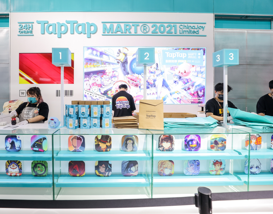 直击2021CJ游戏展区:在“TapTap MART”享受纯粹的游戏乐趣! 直击2021CJ游戏展区:在“TapTap MART”享受纯粹的游戏乐趣!