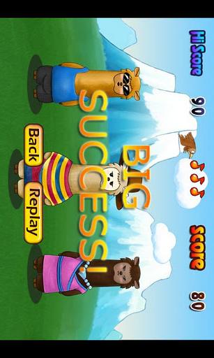 一个跳舞的羊驼