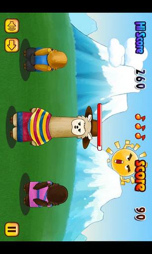 一个跳舞的羊驼