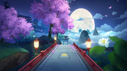 qq飞车广寒仙境怎么跑 广寒仙境赛道介绍