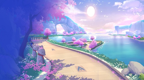 qq飞车手游花落夏海怎么跑 花落夏海赛道详解
