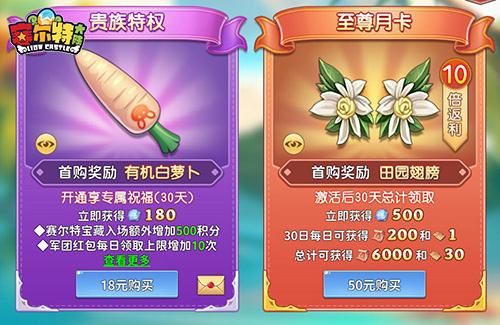 新服冲榜《塞尔特大陆》月卡党冒险指南 新服冲榜《塞尔特大陆》月卡党冒险指南