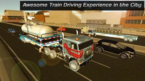 Oil Tanker Cargo Train Transport