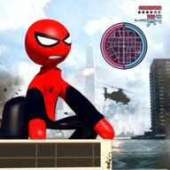 Ultimate Spider-StickMan Rope Hero Fight