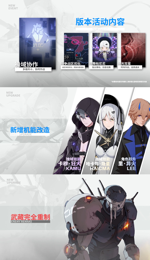 全新独域机体哈卡玛·隐星登场!《战双帕弥什》全新版本「遥岸方舟」3月10日开启! 全新独域机体哈卡玛·隐星登场!《战双帕弥什》全新版本「遥岸方舟」3月10日开启!