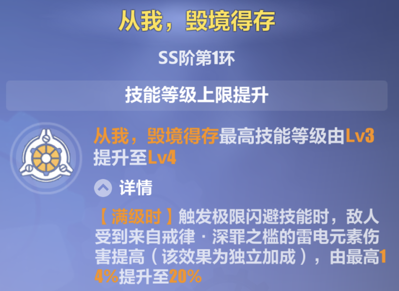 崩坏3戒律深罪之槛需要晋升吗 戒律深罪之槛晋升强度分析
