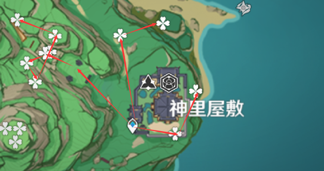 原神绯樱绣球位置在哪 绯樱绣球采集路线攻略 原神绯樱绣球位置在哪 绯樱绣球采集路线攻略