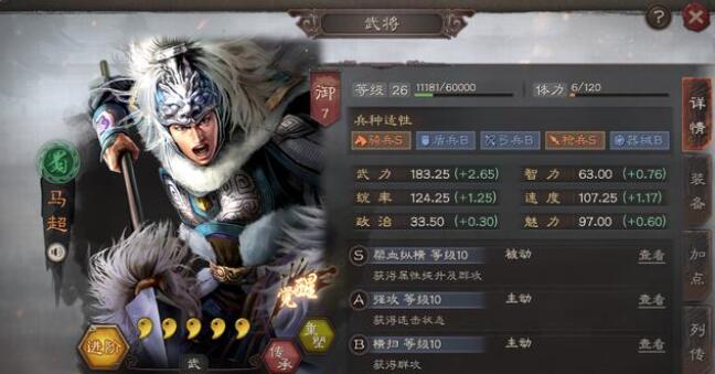 三国志战略版马超骑兵最强阵容