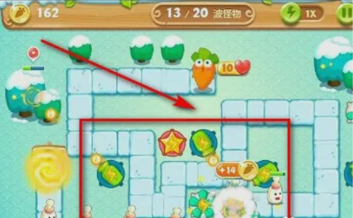 保卫萝卜2遇见阿秋第11关金萝卜攻略 保卫萝卜2遇见阿秋第11关金萝卜攻略