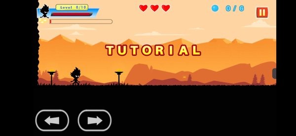 火柴人战士的影子