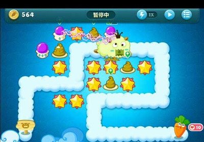 保卫萝卜天际第9关攻略