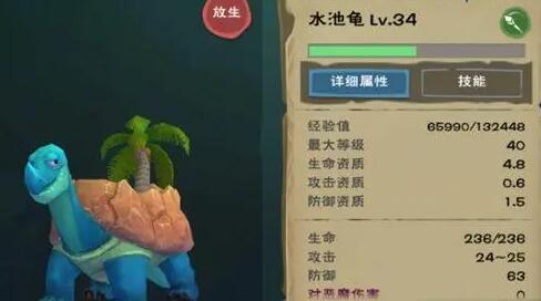 创造与魔法卡水池龟教学
