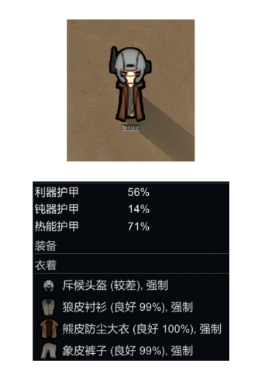 环世界在游戏前中期护甲穿什么 环世界在游戏前中期护甲穿什么