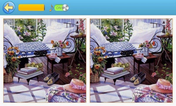 风景油画找不同