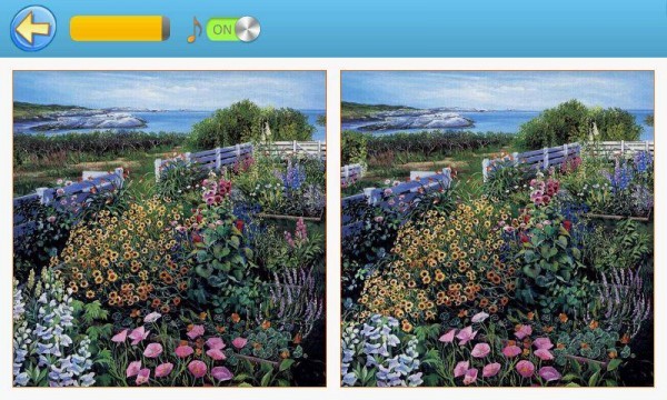 风景油画找不同