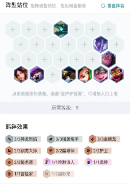 云顶之弈过渡最平滑的护卫金鳞炮手阵容赛季末上分必学 云顶之弈过渡最平滑的护卫金鳞炮手阵容赛季末上分必学