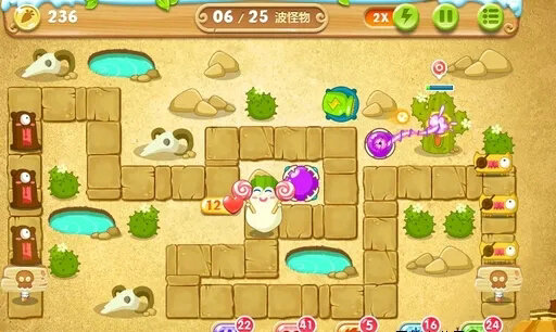 保卫萝卜2第17关怎么打