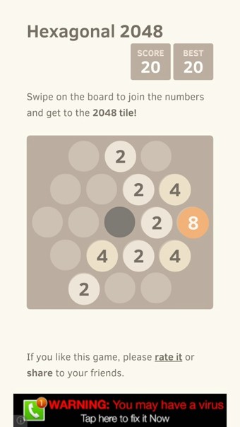 2048六边形