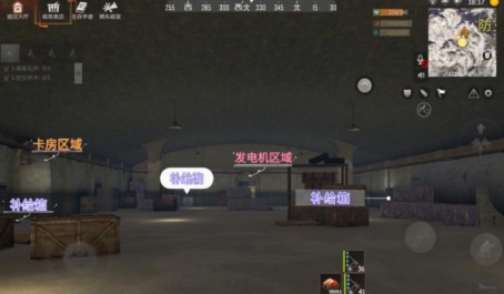 王牌战争雪地防空洞卡房怎么进