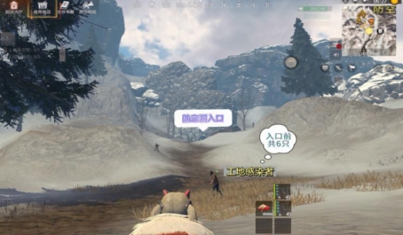 王牌战争雪地防空洞卡房怎么进
