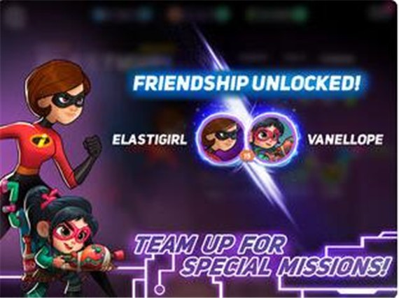 迪士尼英雄战斗状态