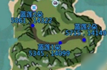 创造与魔法蓝莲位置在哪里