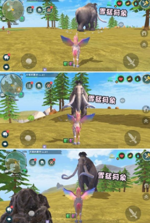 创造与魔法打雪原猛犸象如何走位