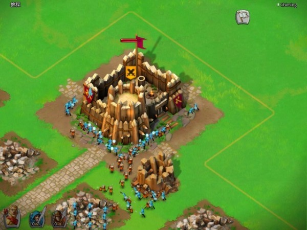 帝国时代城堡围攻