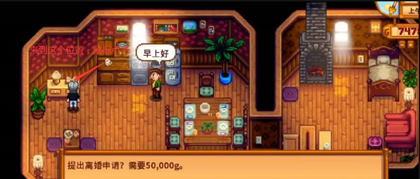 星露谷物语如何离婚