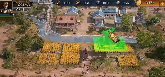 帝国战纪中如何征收图纸