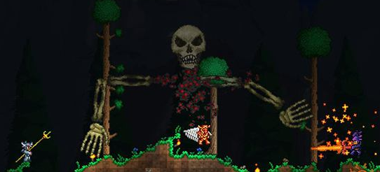 泰拉瑞亚狼人怎么刷