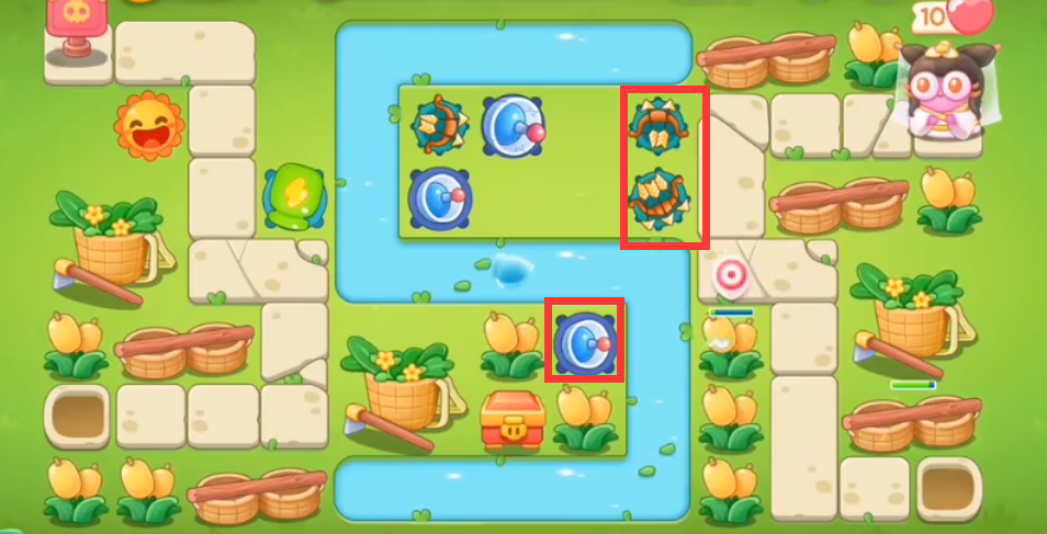 保卫萝卜52关怎么过