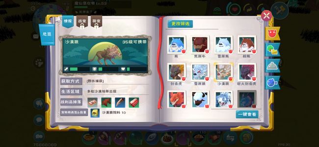 创造与魔法35级宠物捉什么好